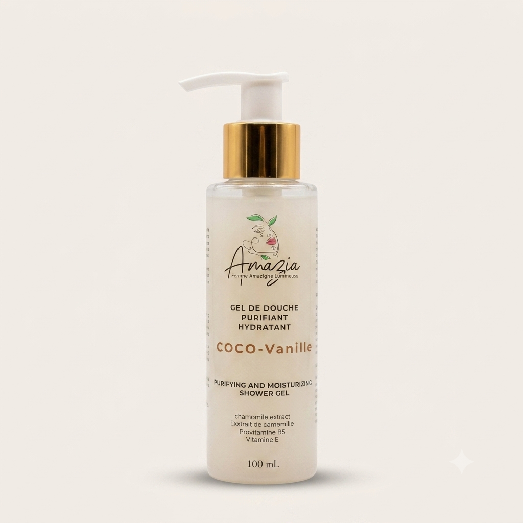 Amazia Coco-Vanille Purifying & Moisturizing Shower Gel