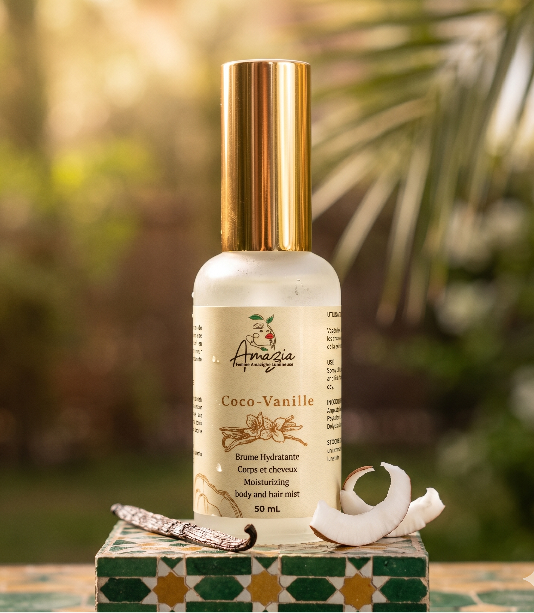 Coco-Vanille - Moisturizing Body & Hair Mist